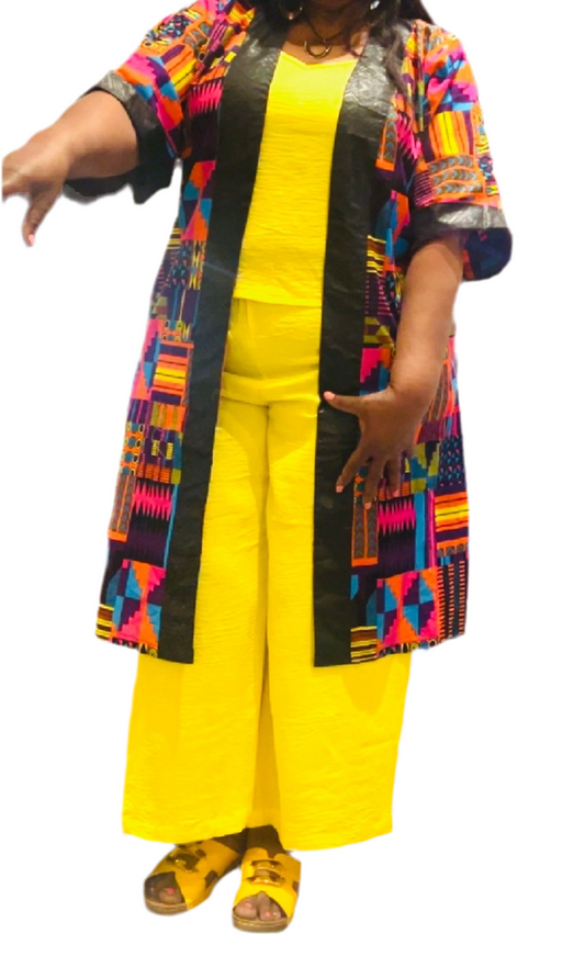 Kente Kimono Jacjet